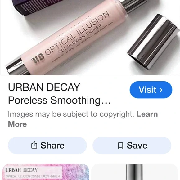 Urban Decay Optical Illusion Primer - Purple. Discontinued - Picture 2 of 2